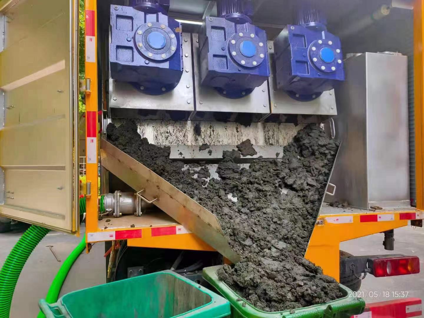 梨树化粪池清掏城市维护站-泥浆净化干湿分离处理